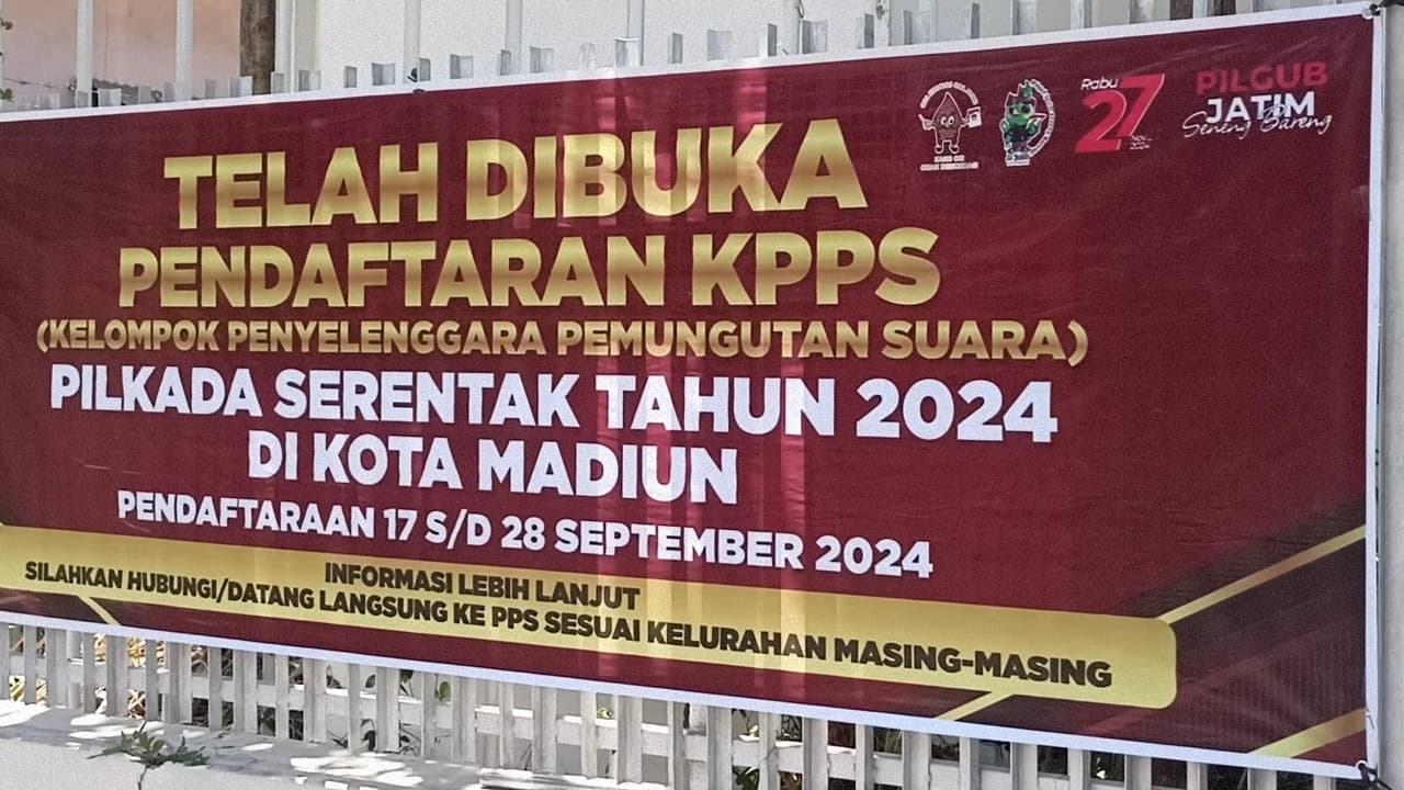 KPU Buka Rekrutmen 1.925 Petugas KPPS Pilkada 2024