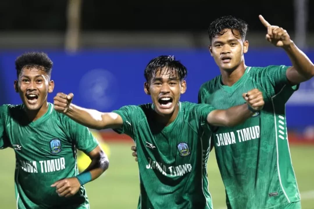 Gol Tunggal Rano, Bawa Jawa Timur Raih Medali Emas di PON 2024