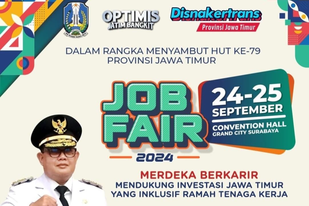 Job Fair Jawa Timur 2024 Kembali Digelar, Ini Jadwal dan Cara Pendaftarannya