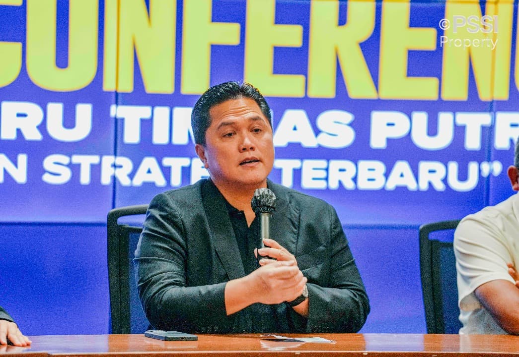 Erick Thohir Tegaskan Komitmen Penuh PSSI Bangun Sepak Bola Putri Indonesia