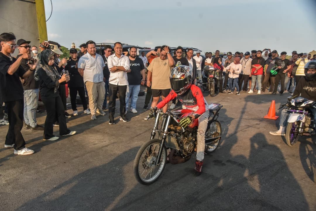 Drag Race di Sirkuit GBT, Eri Cahyadi: Iso Koyok Valentino Rossi