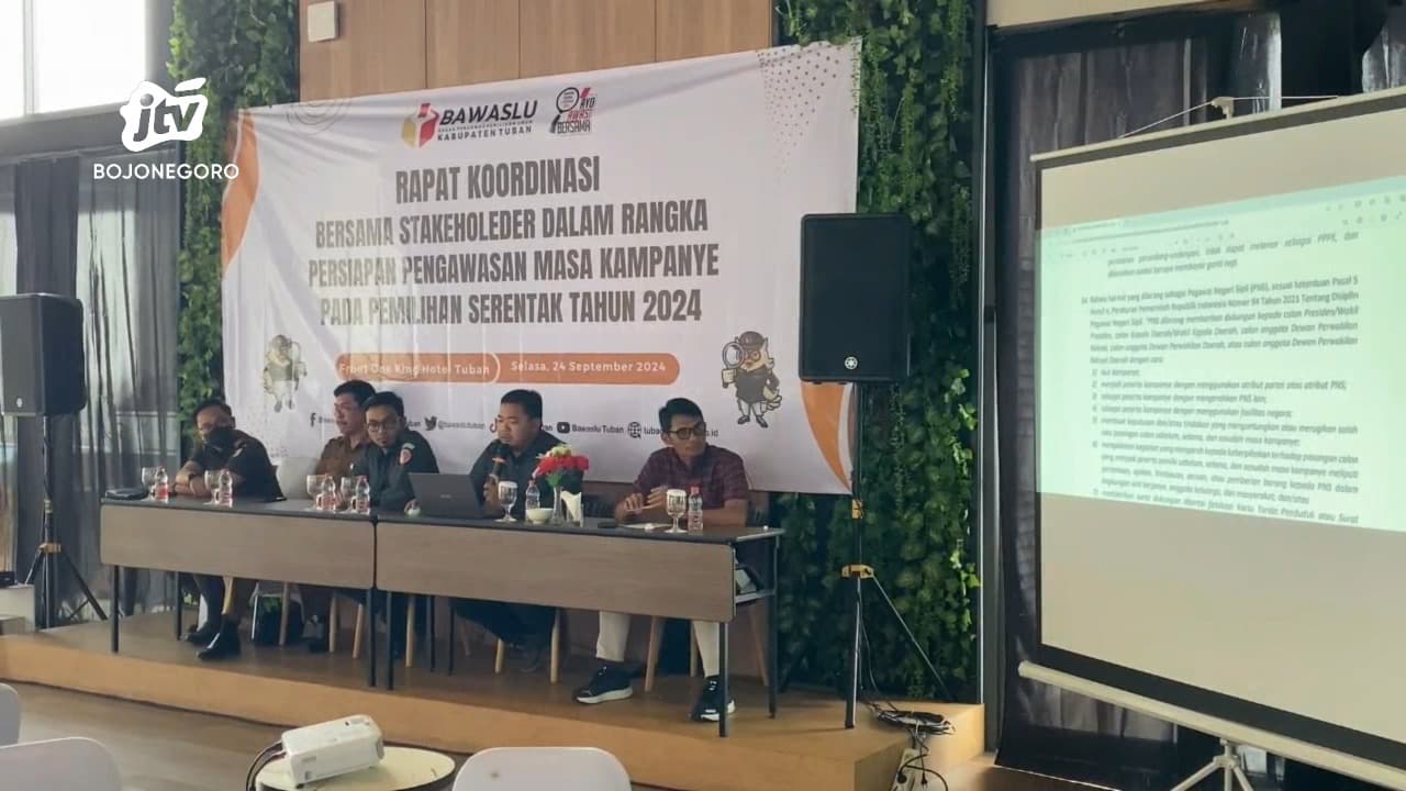 Bawaslu Tuban Ingatkan Netralitas Asn Pada Pemilihan Serentak 2024