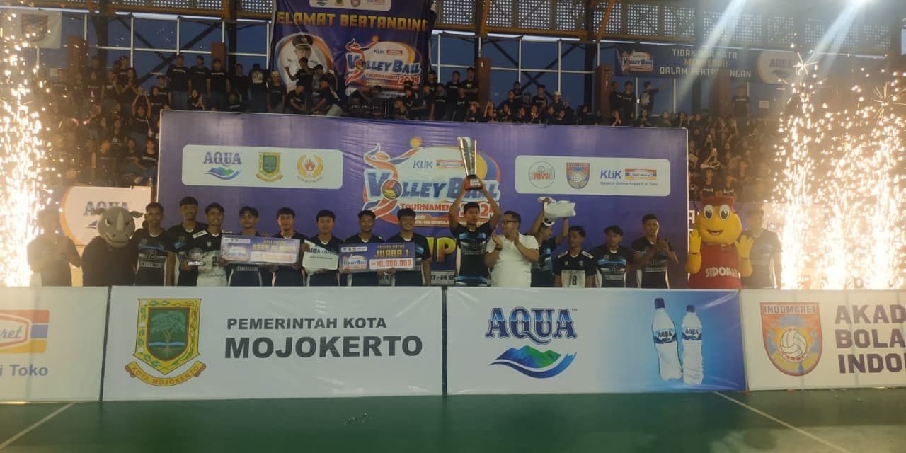 Pj Walikota Mojokerto Apresiasi Klik Indomaret Volleyball Tournament 2024