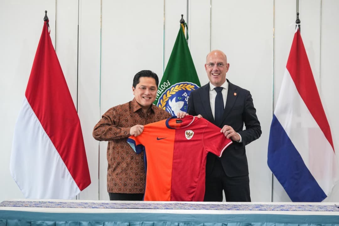 PSSI Jalin Kerja Sama dengan KNVB demi Percepatan Prestasi Indonesia