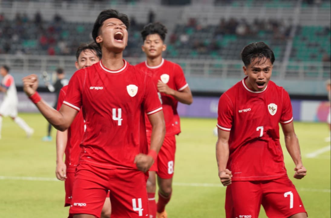 Timnas Indonesia U-20 Menang Telak 4-0 Atas Maladewa