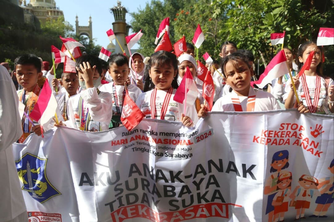 Surabaya Raih Pengakuan Sebagai Kota Layak Anak Dunia, Jadi yang Pertama di Indonesia