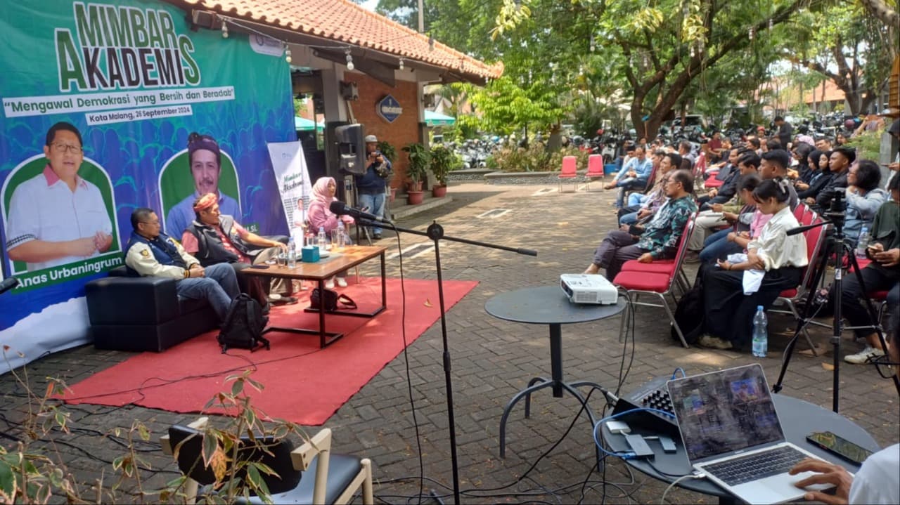 Hadiri Mimbar Akademis di UB Malang, Anas Tunjukkan Karakter Negarawan