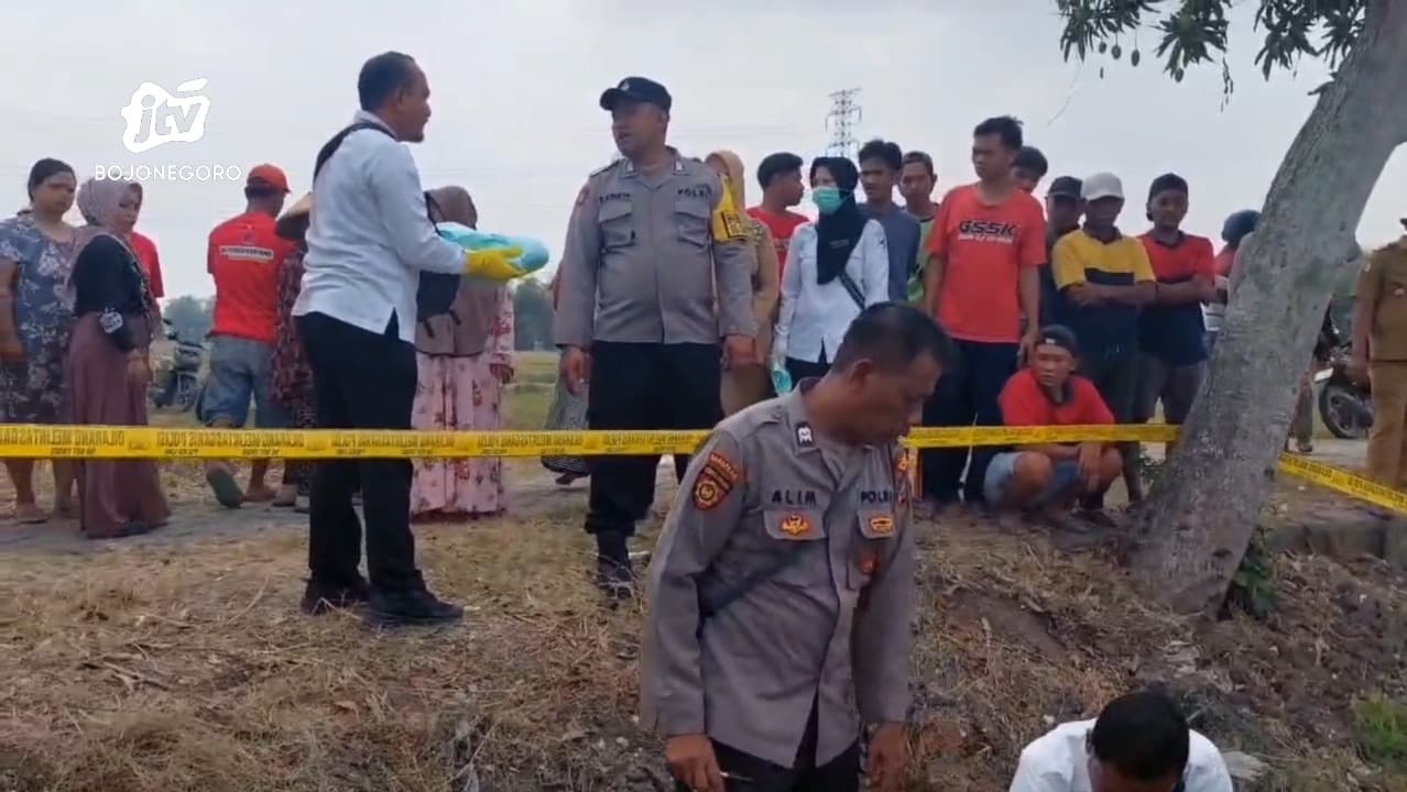 Polres Bojonegoro Tangkap Terduga Pelaku Pembuangan Bayi