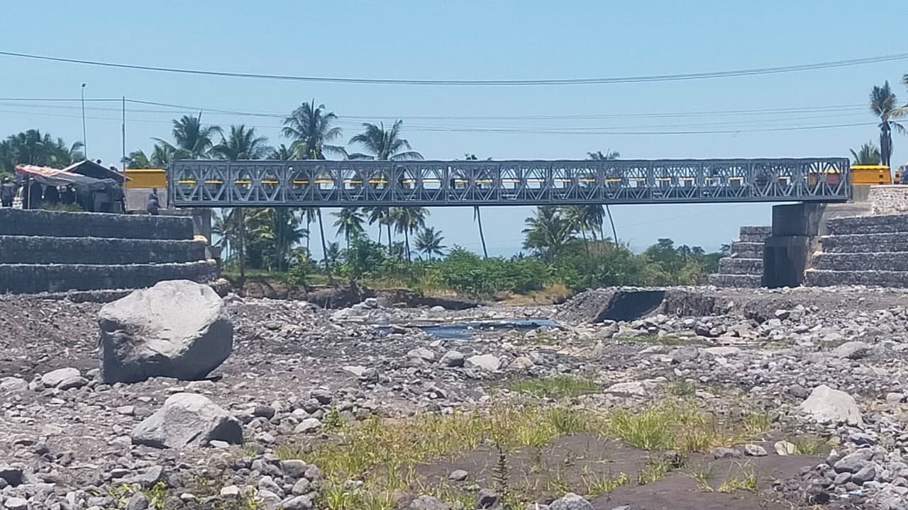 Jembatan Mujur II Kloposawit Diharapkan Pulihkan Ekonomi Pasca Diterjang Lahar Semeru