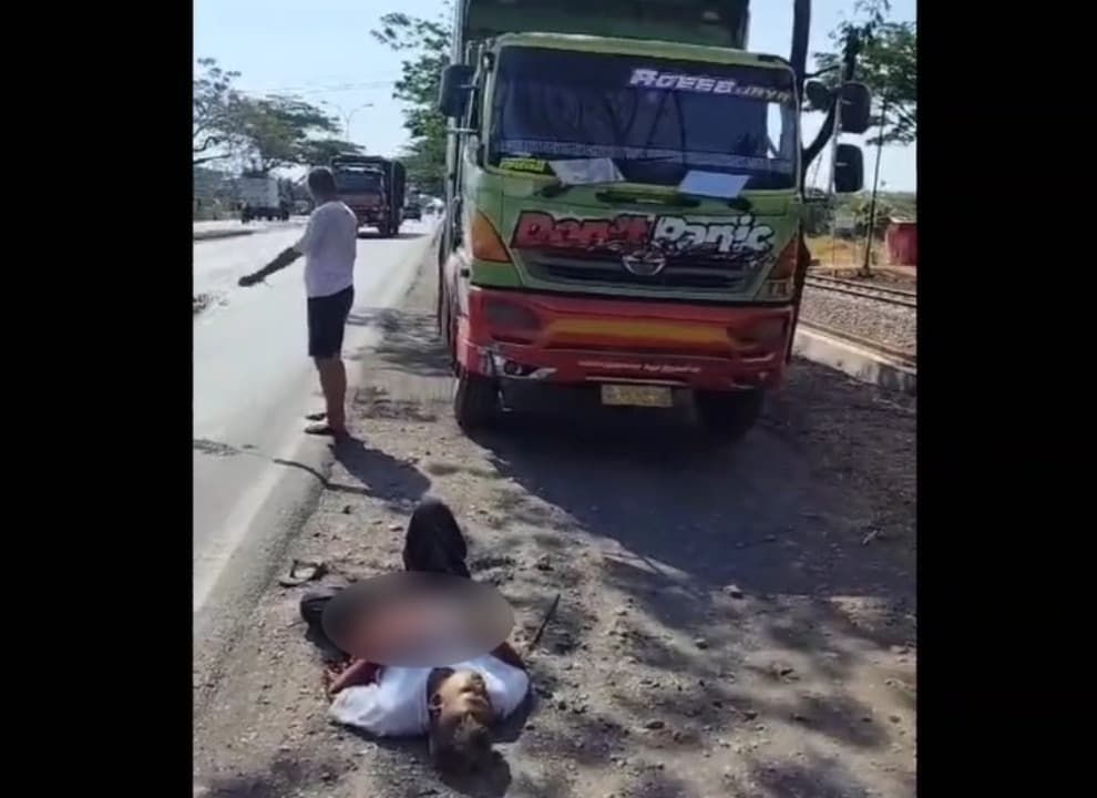 Sopir Truk Dibacok oleh Kernetnya di Jalur Pantura Pasuruan