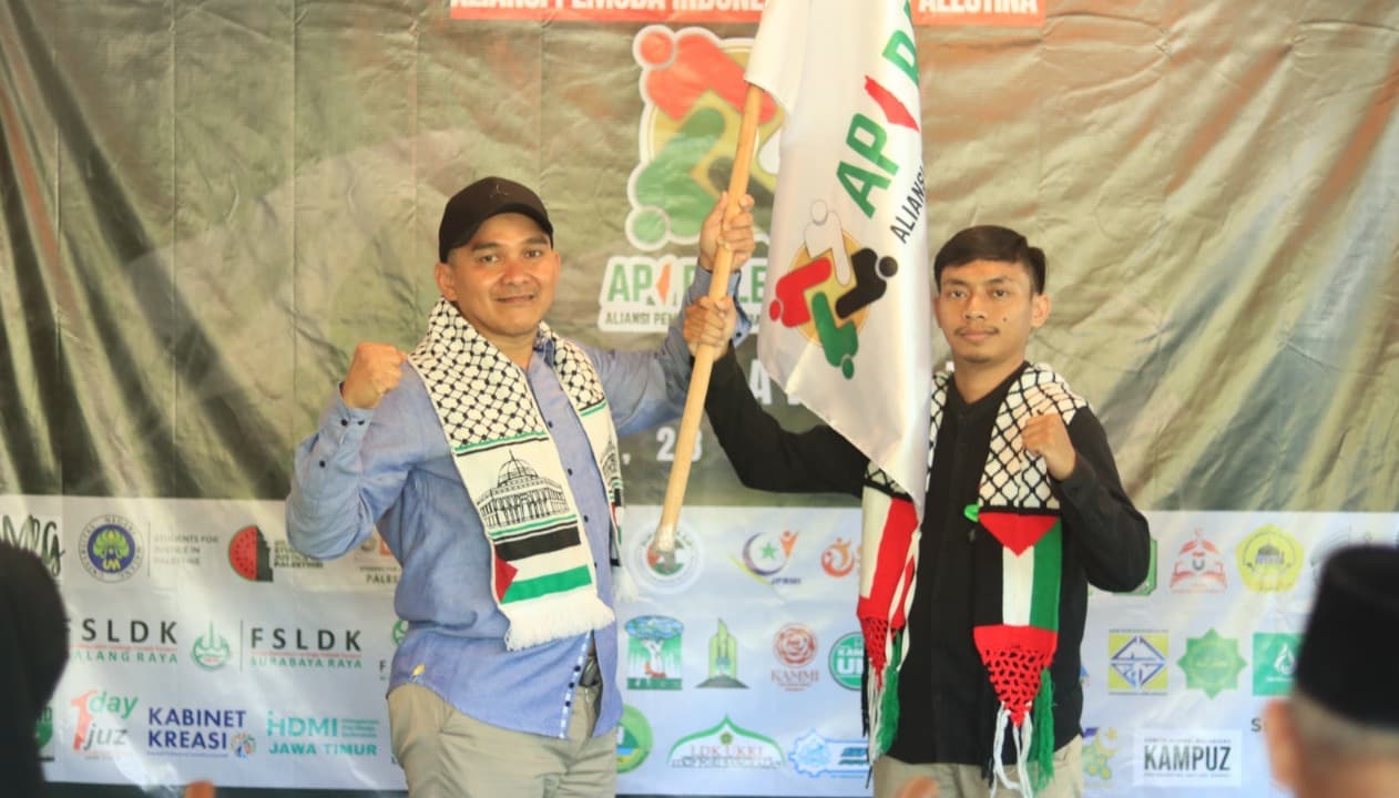 API Palestina Jawa Timur Serukan Aksi Setahun Perjuangan Palestina