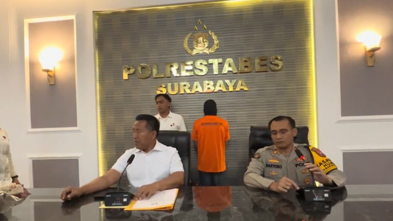 Satreskrim Polrestabes Surabaya Berhasil Amankan Pelaku Pencabulan Siswi SMP