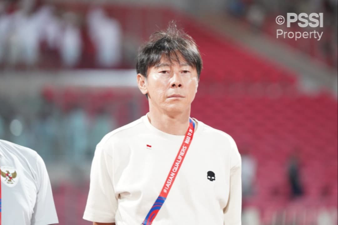 Timnas Indonesia Ditahan Imbang Bahrain, Shin Tae-yong Kritik Kinerja Wasit