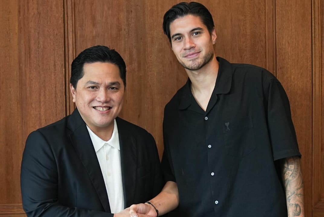 Salaman dengan Erick Thohir, Kevin Diks Bakal Segera Perkuat Timnas Indonesia