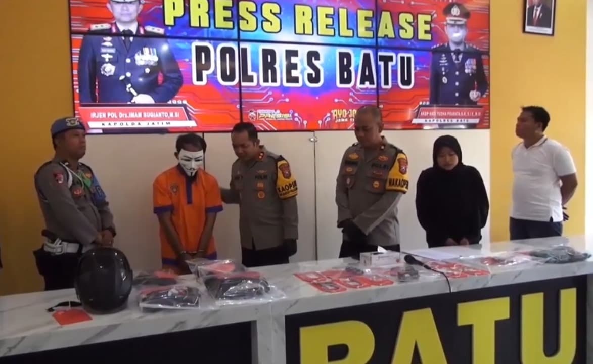 Polisi Berhasil Tangkap Pelaku Penembakan di Kota Batu