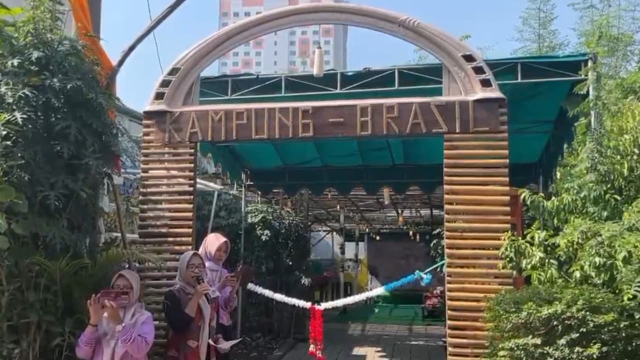 Kampung Brazil: Sulap Lahan Sampah Menjadi Lahan Hijau