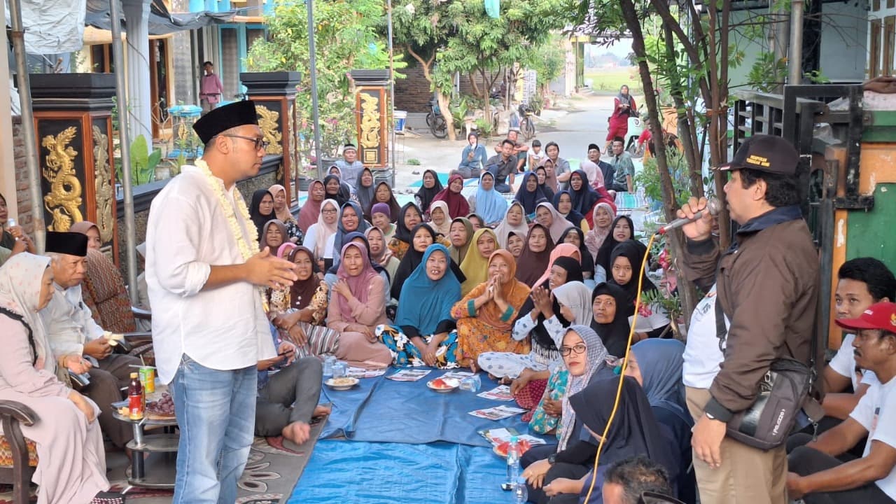 Cawabup Mojokerto dr Rizal Serap Aspirasi Warga Tiga Desa di Ngoro