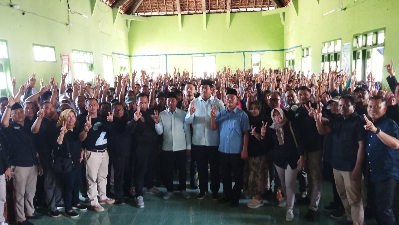 "Timbang Bakal Luwih Becik Nambal"Jadi Komitmen Warga Sudimoro Menangkan Paslon Aji-Gagarin