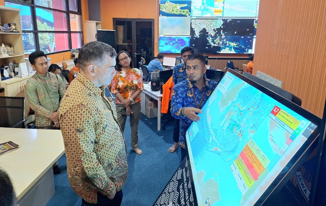 Konjen Australia Apresiasi Kesiapan BPBD Jatim Dalam Hadapi Bencana