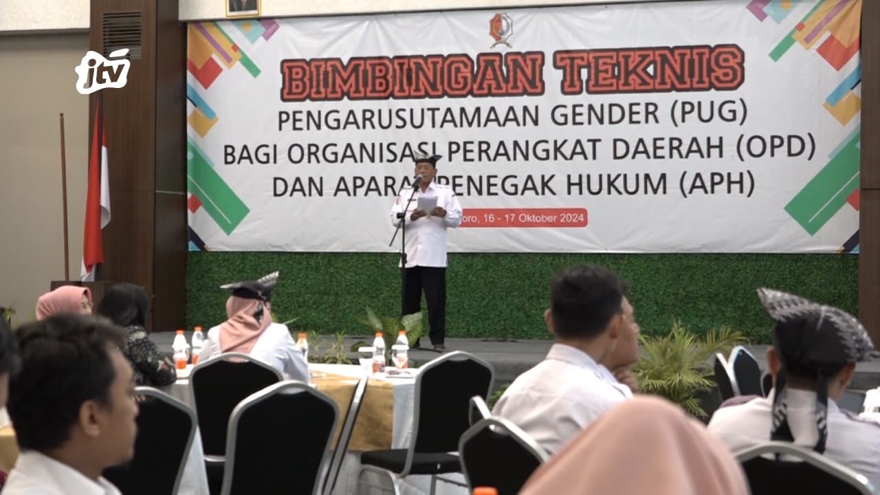 Dinas P3AKB Bojonegoro Gelar Bimtek Pengarusutamaan Gender Bagi OPD dan APH