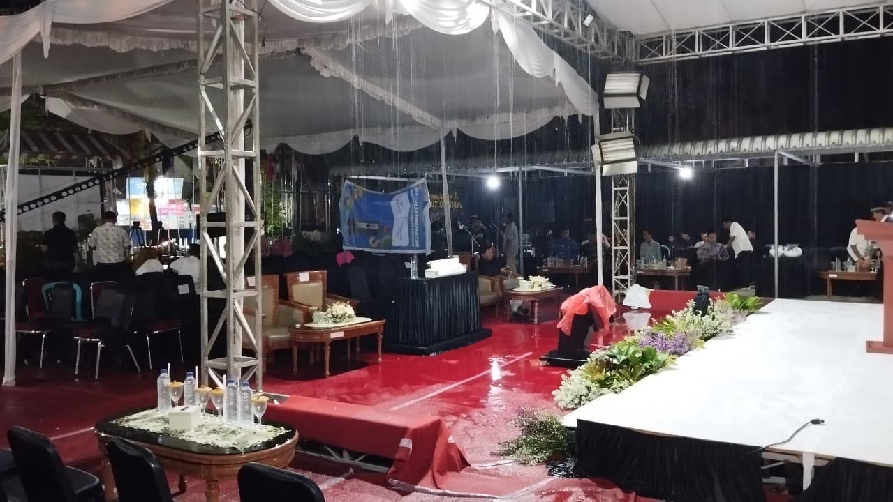 Terkendala Cuaca, Debat Pertama Pilkada Pacitan Dianggap Selesai