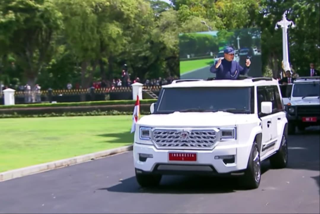 Gagahnya Mobil Dinas Presiden Prabowo, Buatan Lokal Bernama Maung Garuda