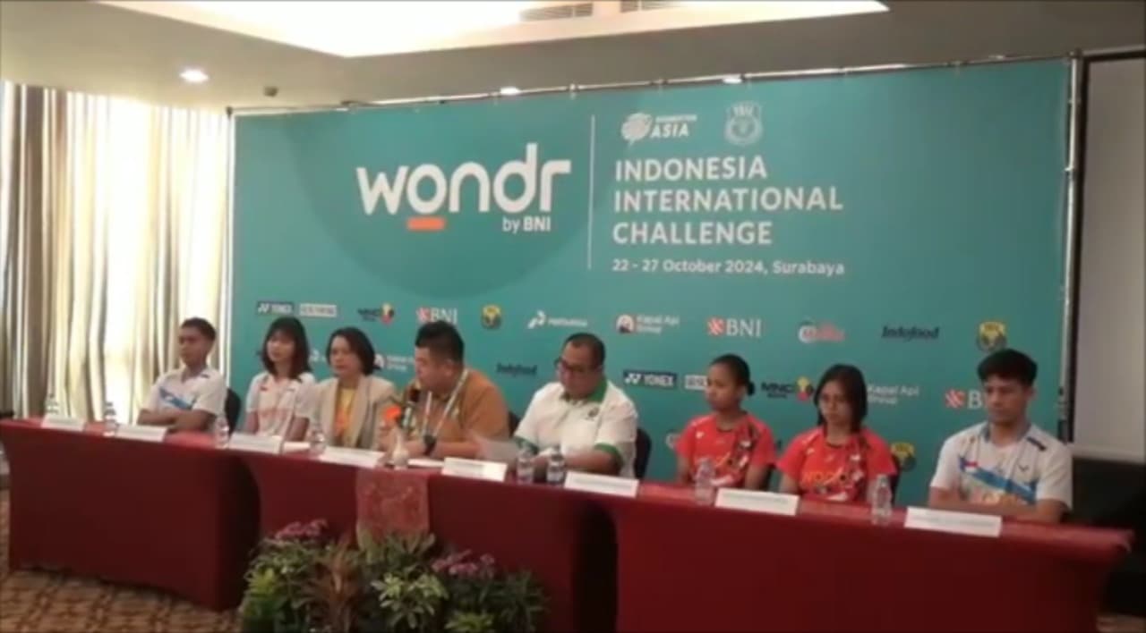 19 Negara Ramaikan Indonesia International Challenge 2024 di Surabaya, Indonesia Siap Sapu Bersih