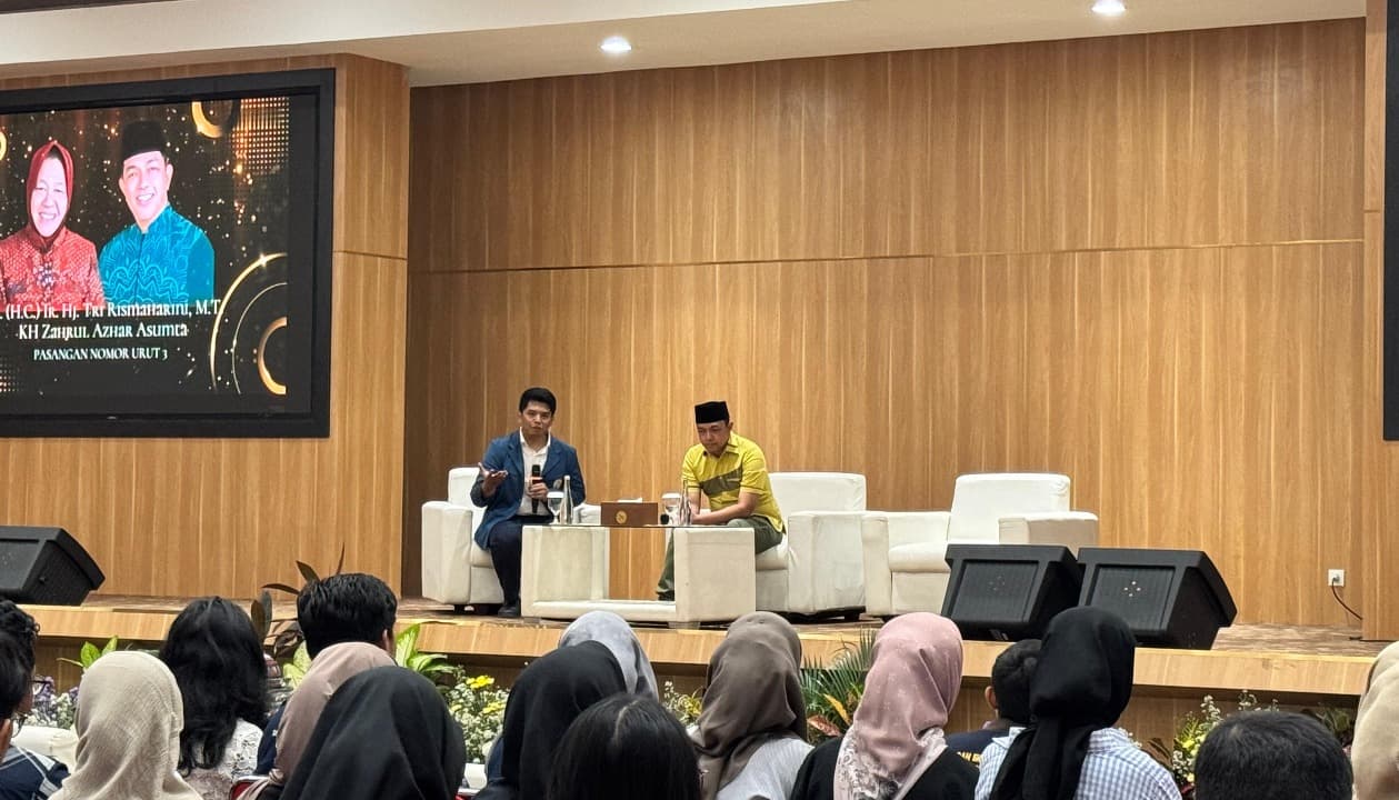 Adu Gagas Pilgub Jatim di Unair, Gus Hans: Politik Mahar Mulai Ditinggalkan