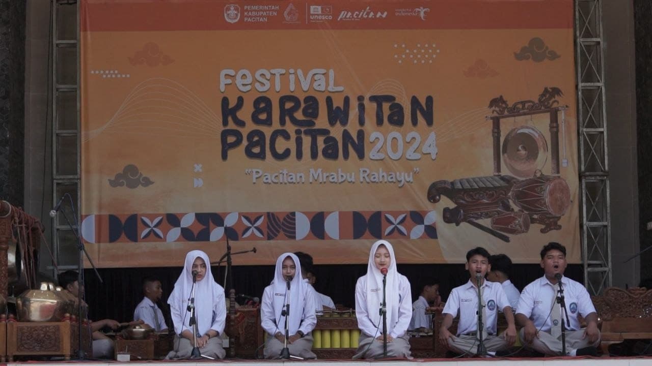 31 Grup Ikuti Ajang Seni Budaya Festival Karawitan Pacitan 2024