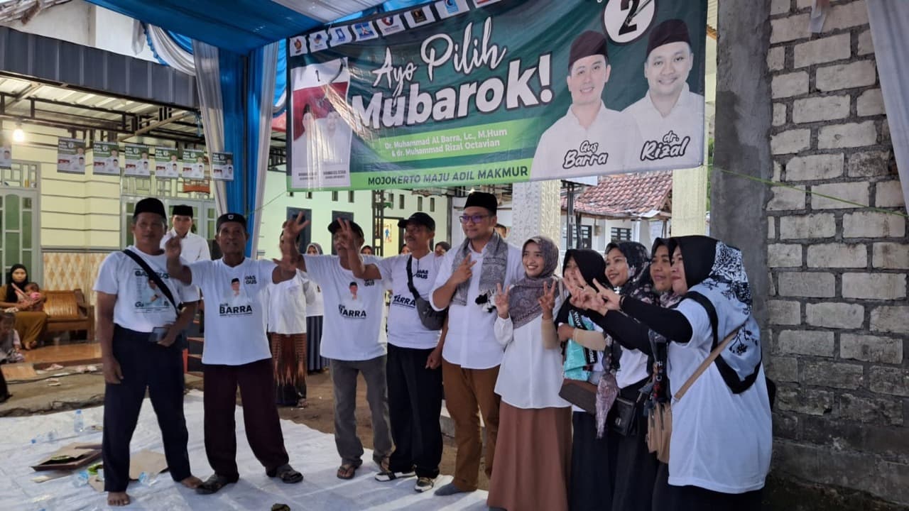 Dukung Sang Suami, dr Amelia Dampingi dr Rizal Sapa Masyarakat Kabupaten Mojokerto