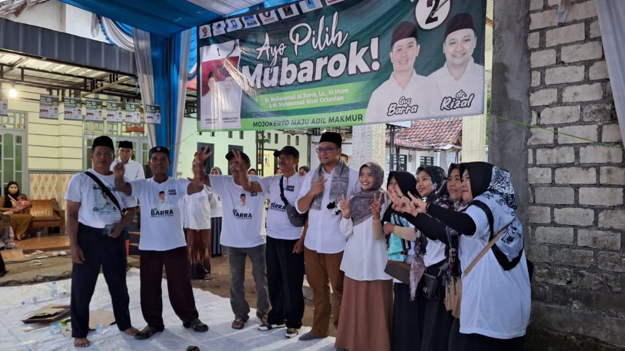 Dukung Sang Suami, dr Amelia Dampingi dr Rizal Menyapa Masyarakat Kabupaten Mojokerto