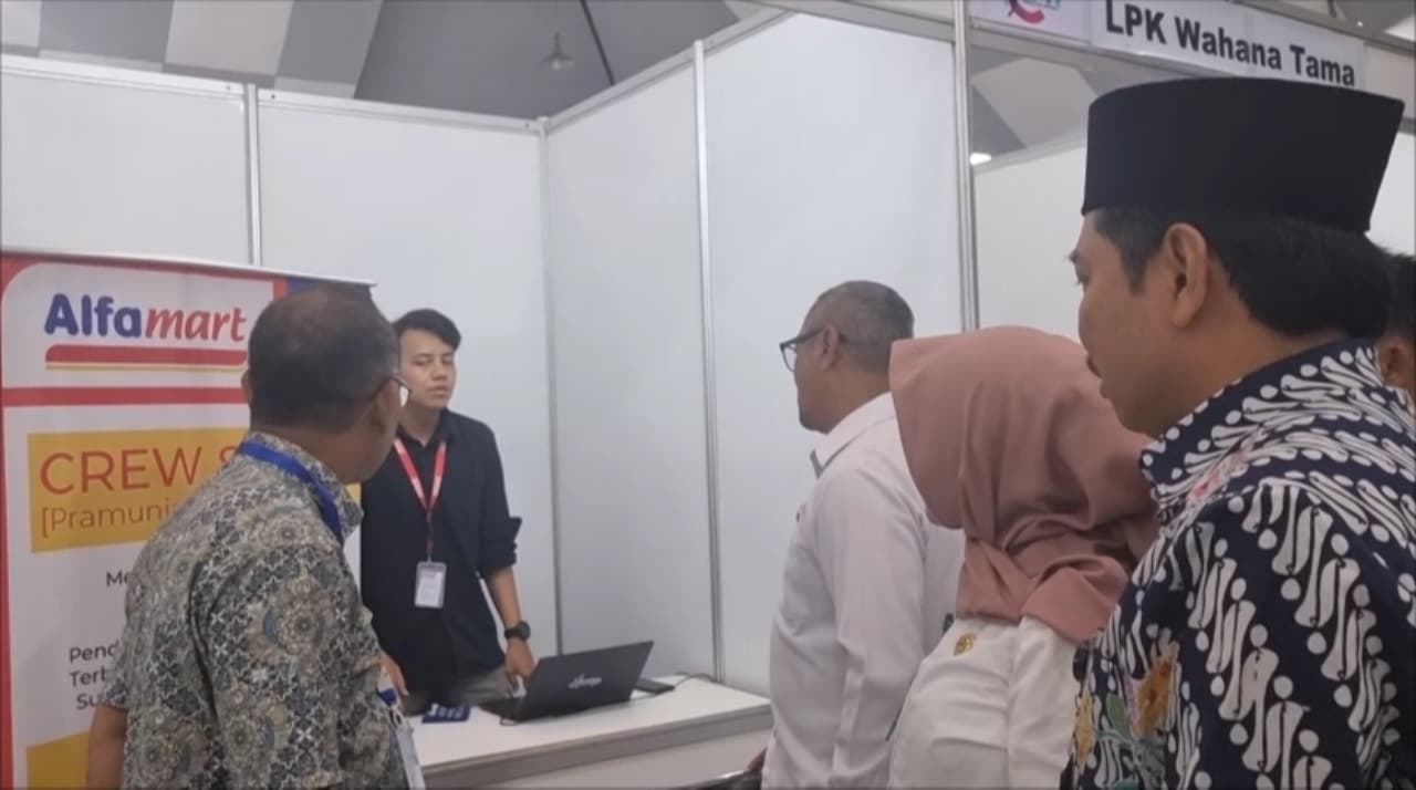 SMKN 1 Nganjuk Gelar Job Fair, Sediakan 1.000 Lebih Lowongan Kerja