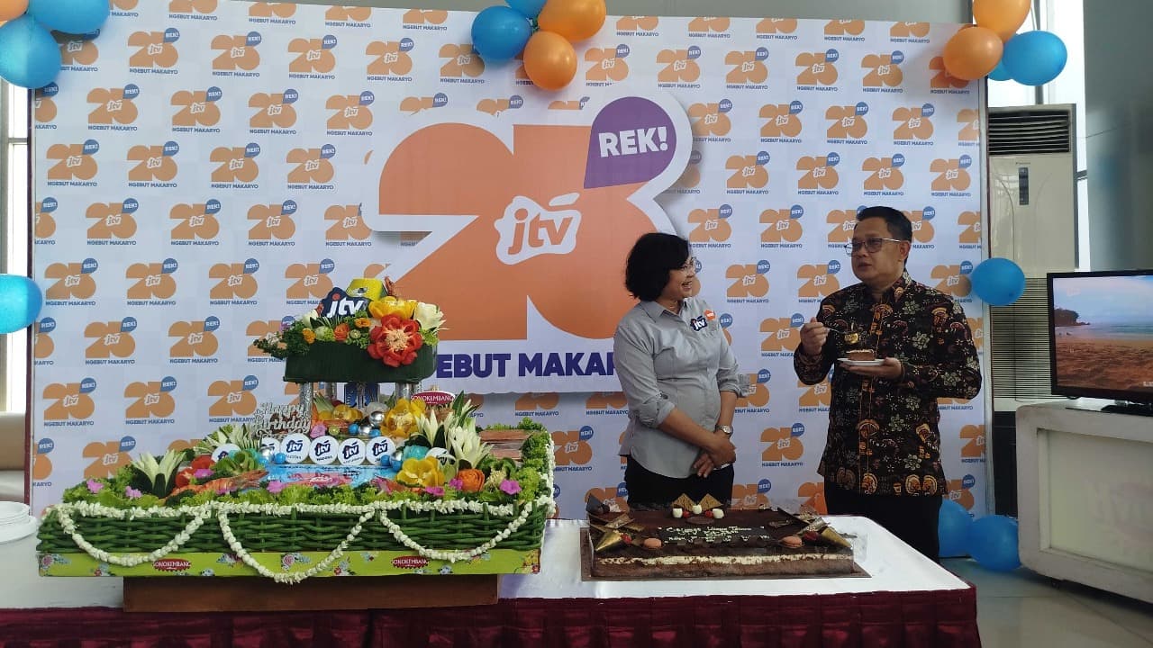 Pj. Gubernur Jatim Apresiasi Peran JTV di Ulang Tahun ke-23: Semoga Semakin Sukses dan Terdepan