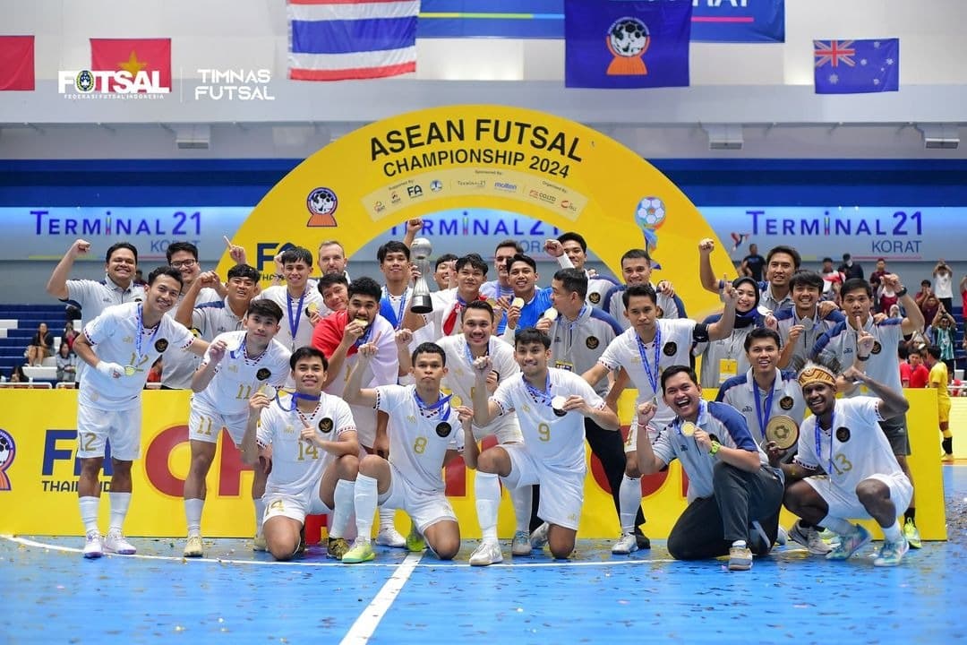 Akhiri Penantian 14 Tahun, Timnas Futsal Indonesia Juara Piala AFF Futsal 2024