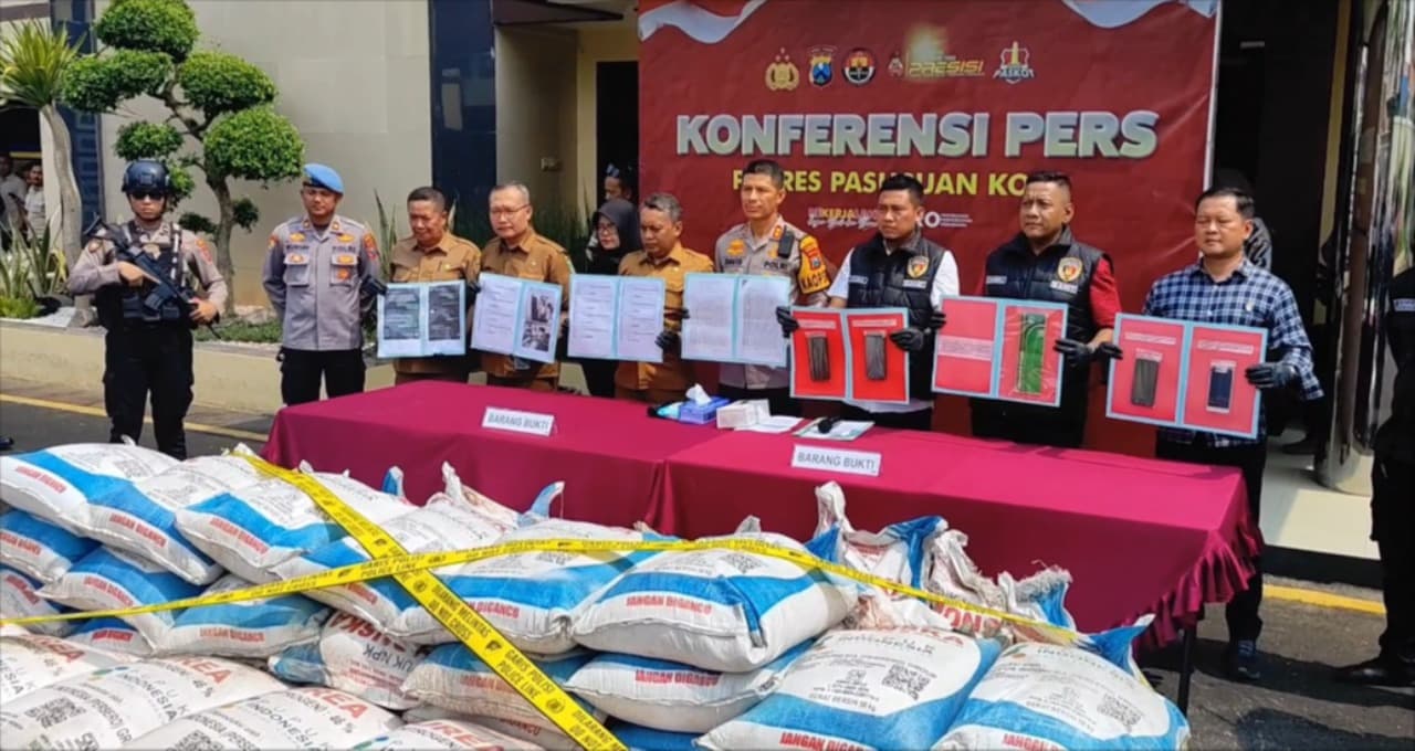 Satreskrim Pasuruan Bongkar Penyelewengan Pupuk Subsidi, Pengusaha Paksa Petani Jual Panen ke Gudangnya