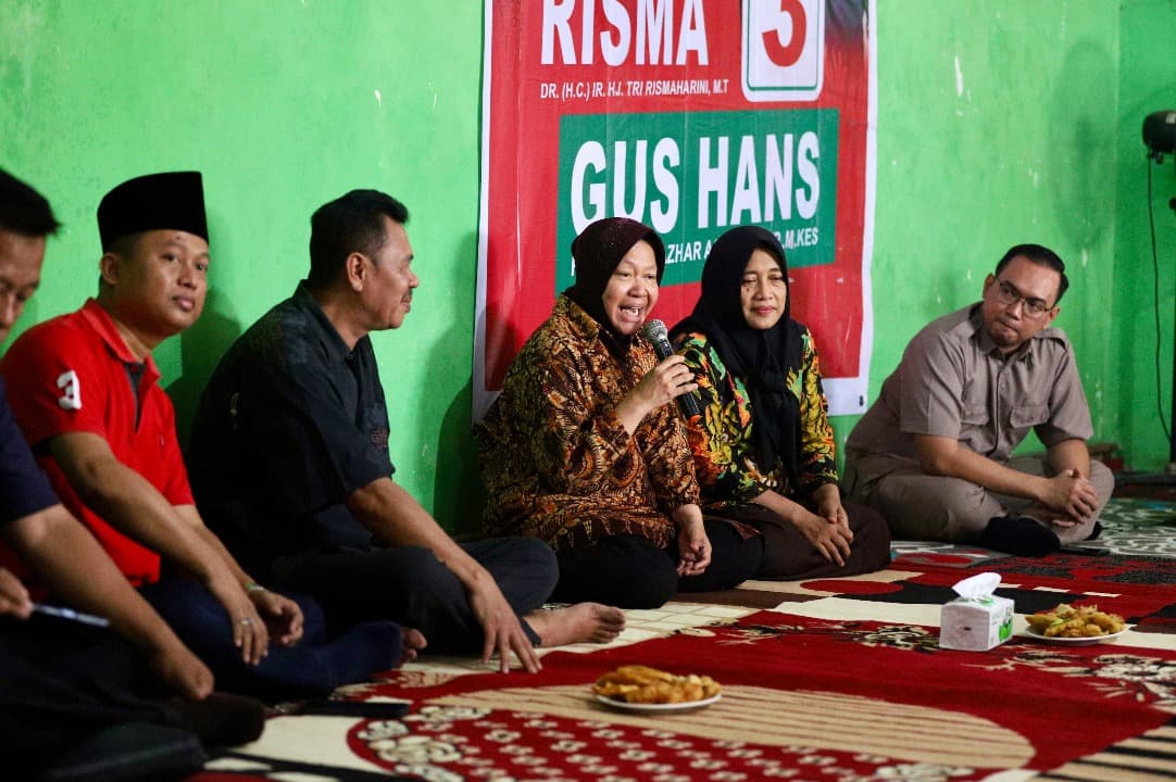 Bertemu Komunitas Proklamator Desa di Mojokerto, Risma Beberkan Gaya Kepemimpinannya