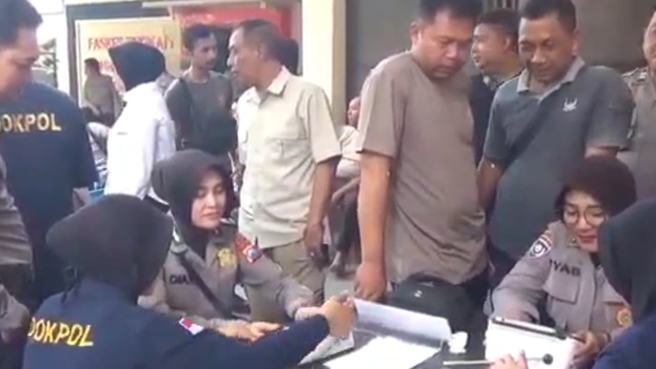 Jelang Pilkada, Ratusan Personil Polres Malang Jalani Pemeriksaan Kesehatan Intensif