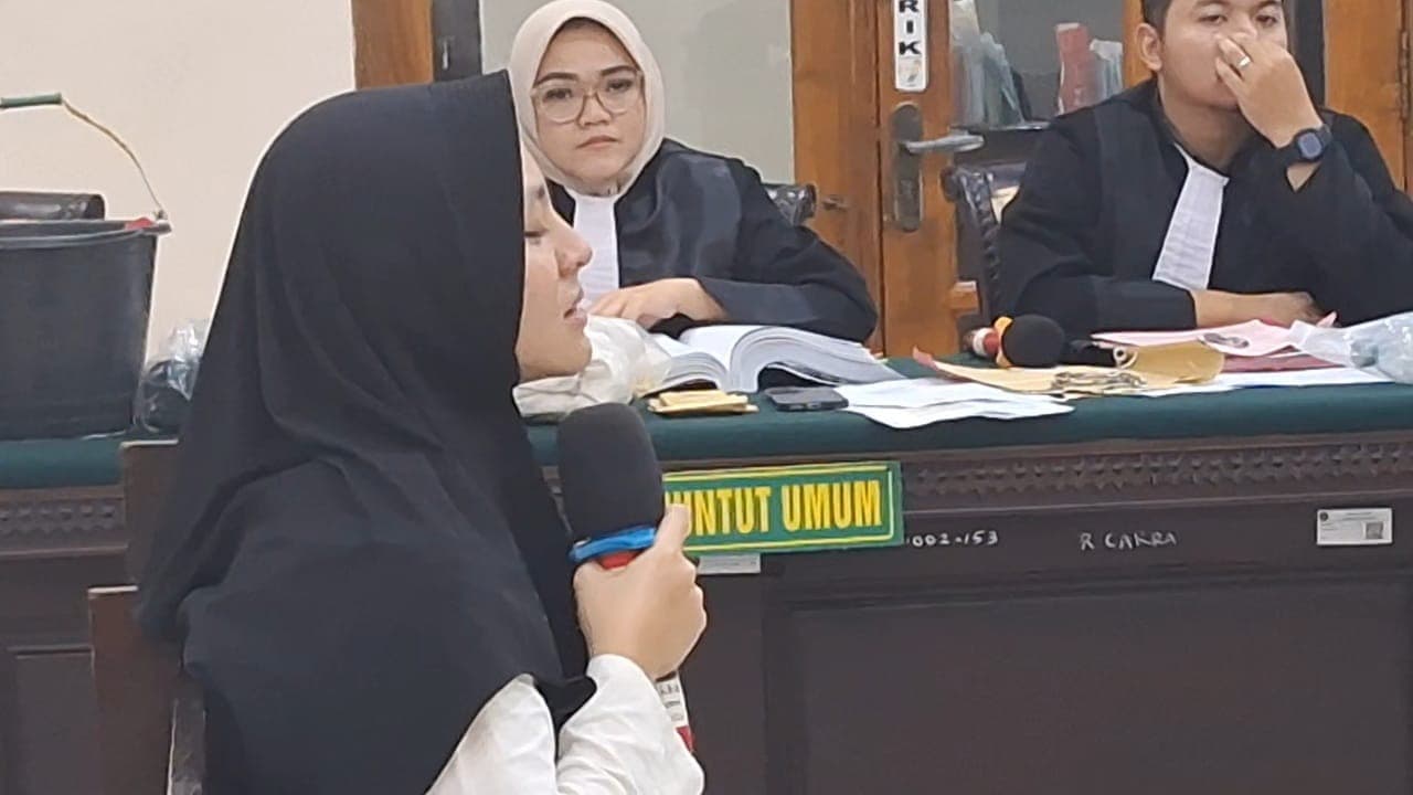 Sidang Polwan Bakar Suami, Briptu FN: Saya Hanya Menakutinya Saja