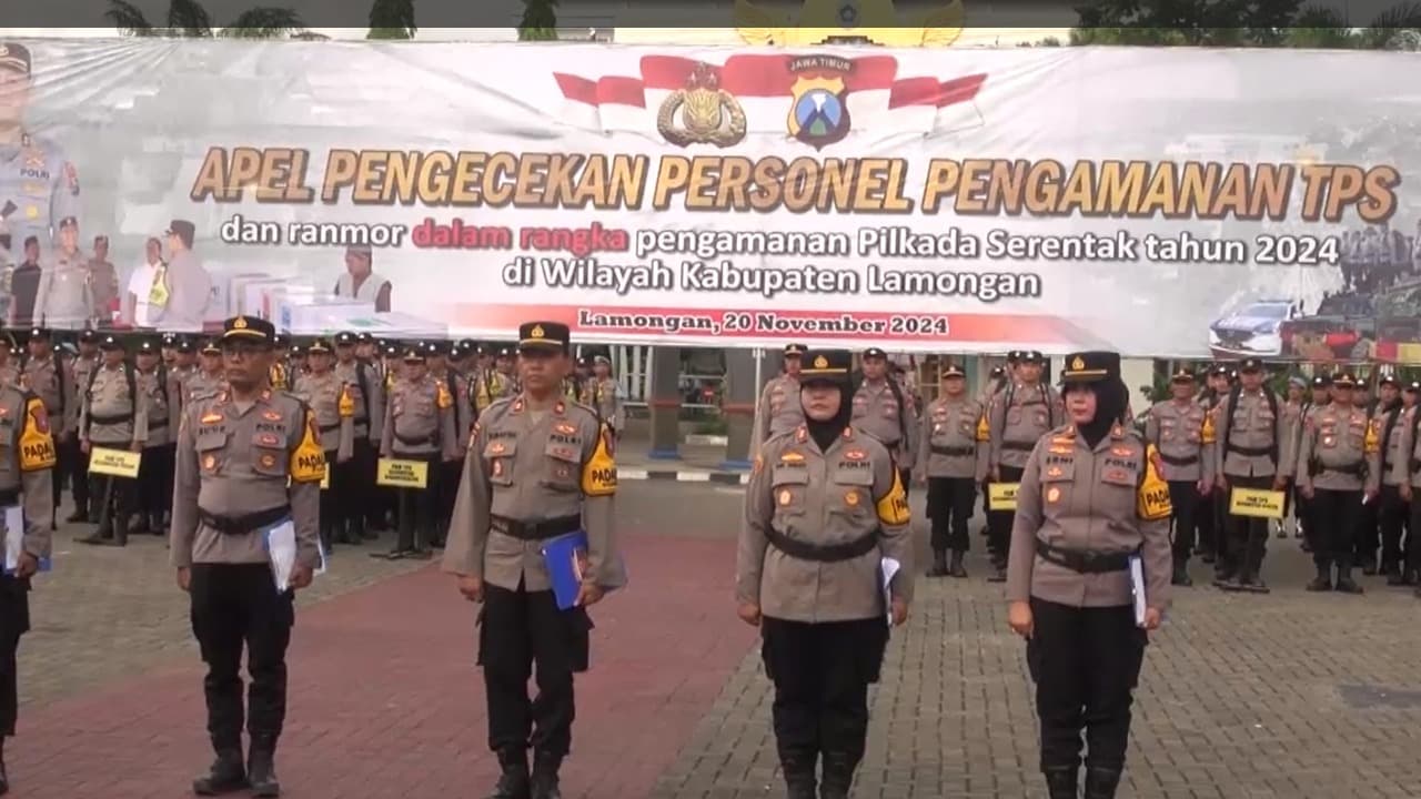 Polres Lamongan Siapkan Pengamanan Khusus di Zona Merah Jelang Pilkada, Dua Kecamatan Pantura Jadi Fokus