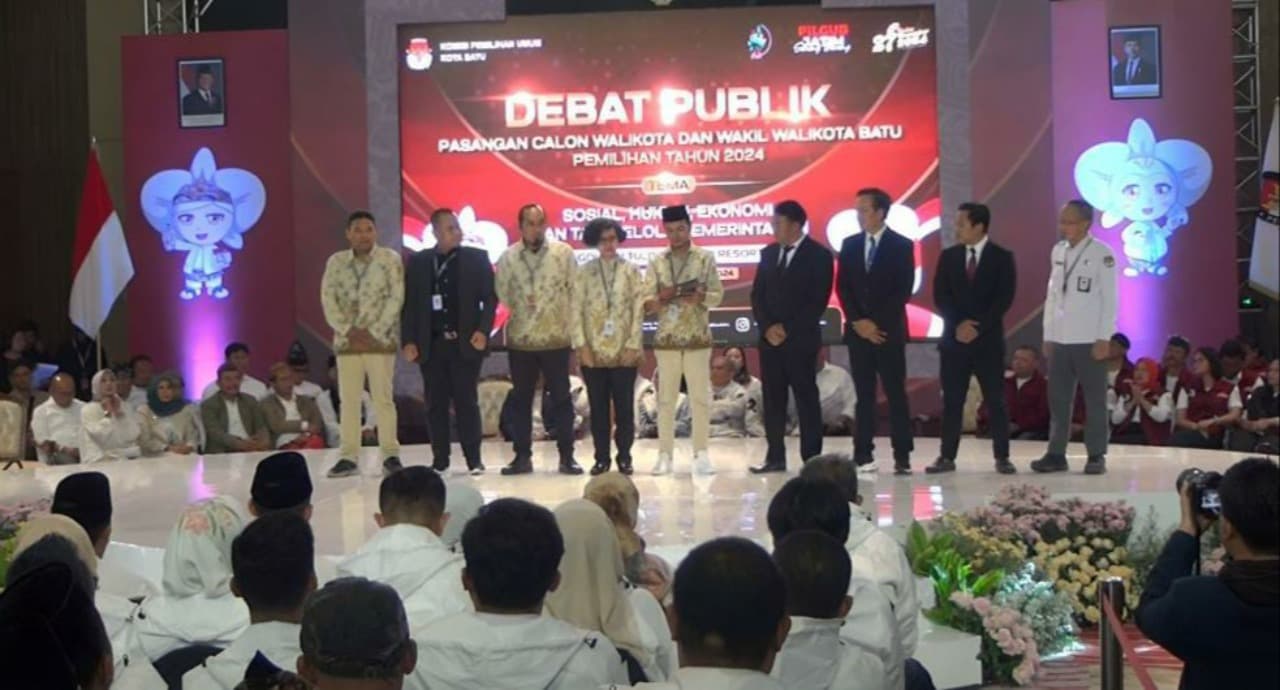 Debat Ketiga Berakhir, KPU Kota Batu Sukses Gelar Debat Pilkada Batu 2024