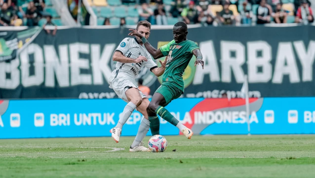 Bungkam Persija, Persebaya Putus Rekor Negatif dan Puncaki Klasemen