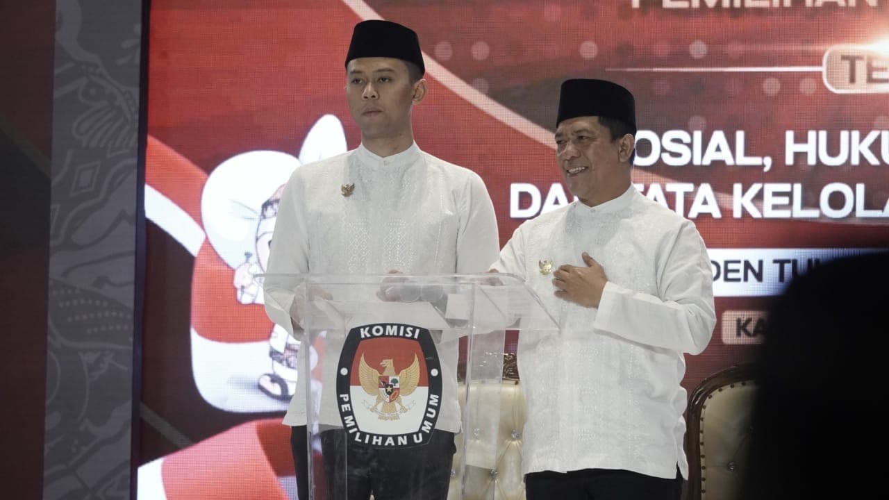 Tutup Debat Terakhir, Gumelar-Rudi Sampaikan Permohonan Maaf ke NH dan KD