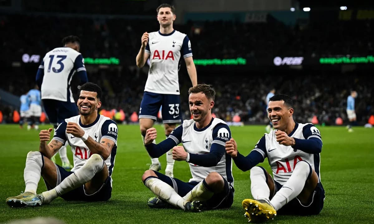 Tottenham Hajar Manchester City 4-0, Pasukan Pep Guardiola Kalah 5 Laga Beruntun