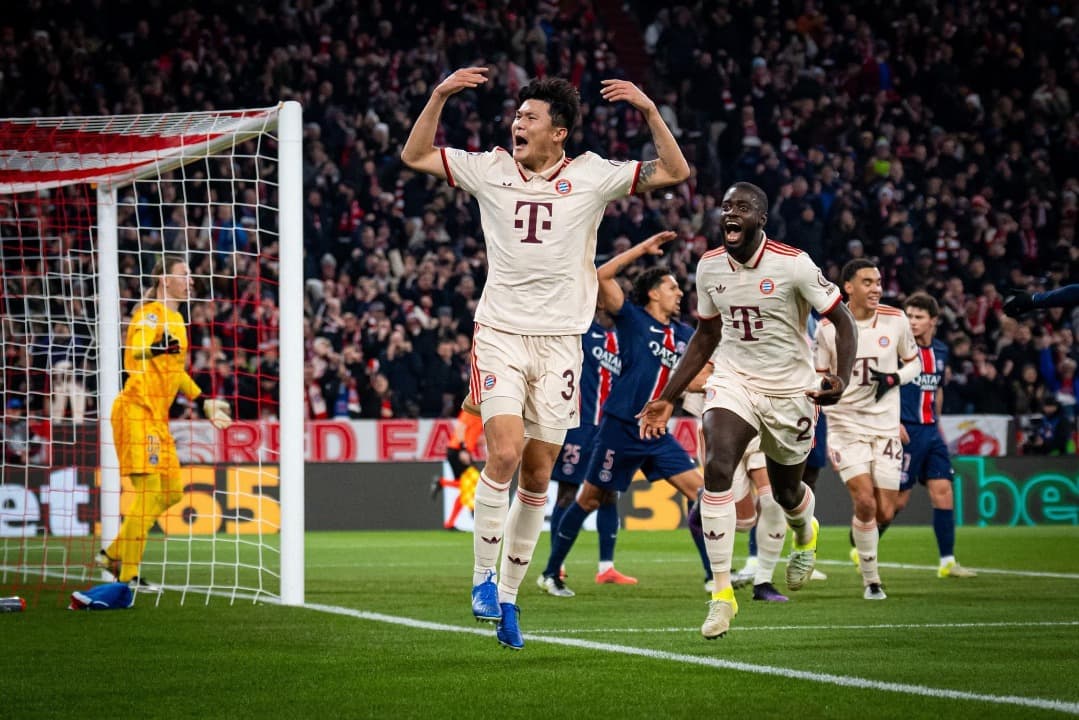 Hasil Liga Champions: Gol Tunggal Kim Min-jae Antarkan Bayern Munchen Bekuk PSG