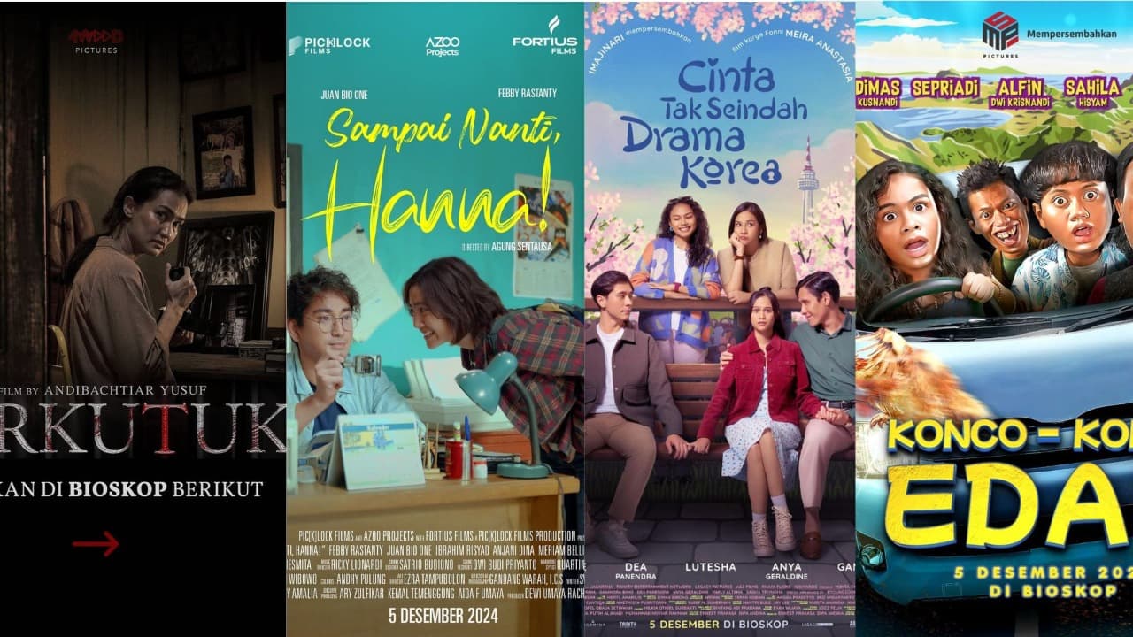 4 Film Ini Akan Tayang Besok, Jangan Sampai Terlewat!