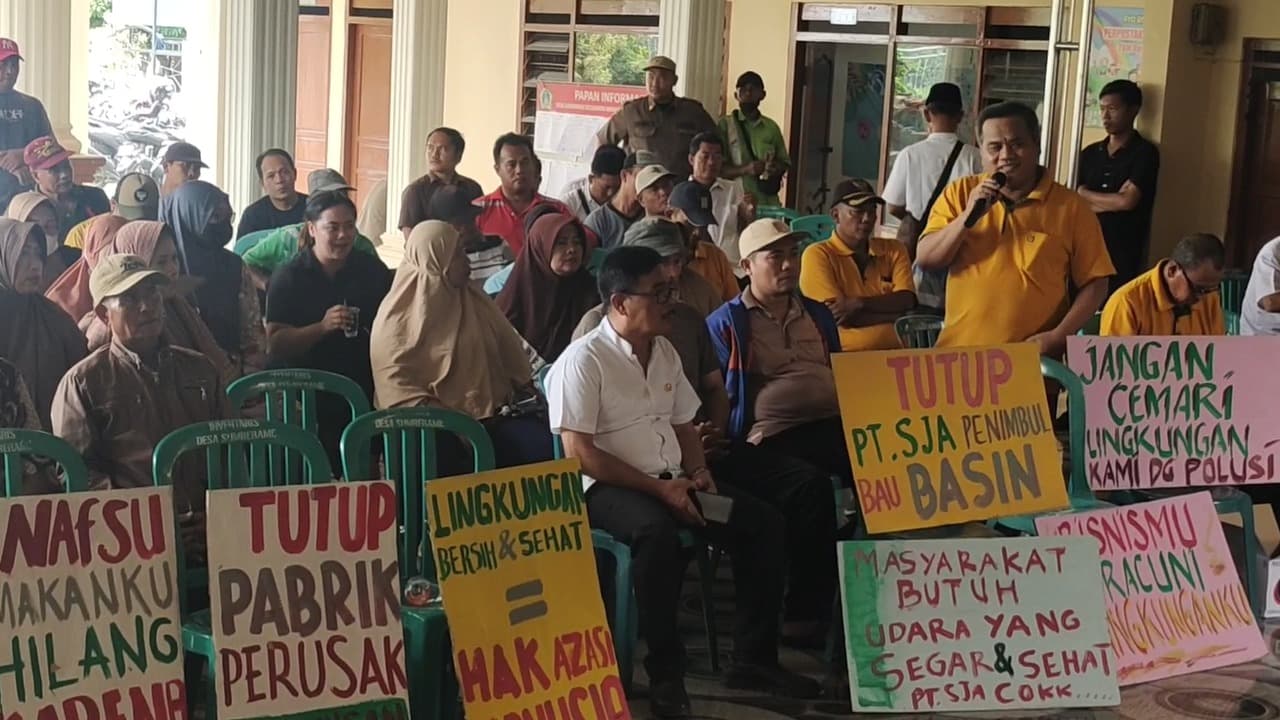 Warga Protes PT Sais Jaya Abadi: Bau Tak Sedap dan Limbah Jadi Sorotan