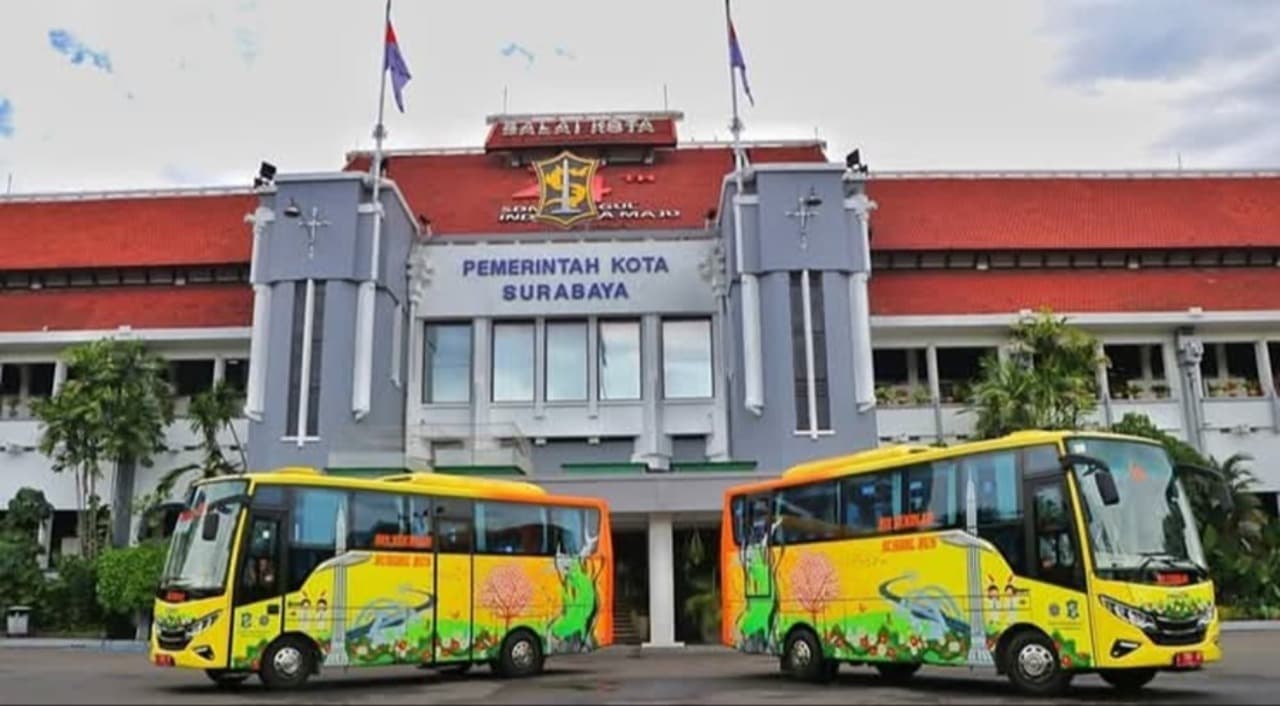 Diminati Pelajar, Pemkot Surabaya Bakal Tambah Armada Bus Sekolah