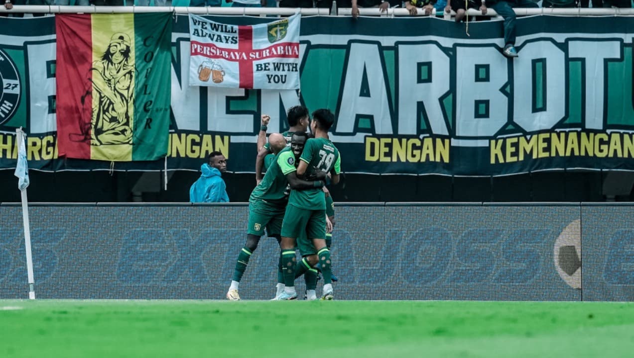 Hasil Liga 1: Persebaya Menang Dramatis Atas Arema FC