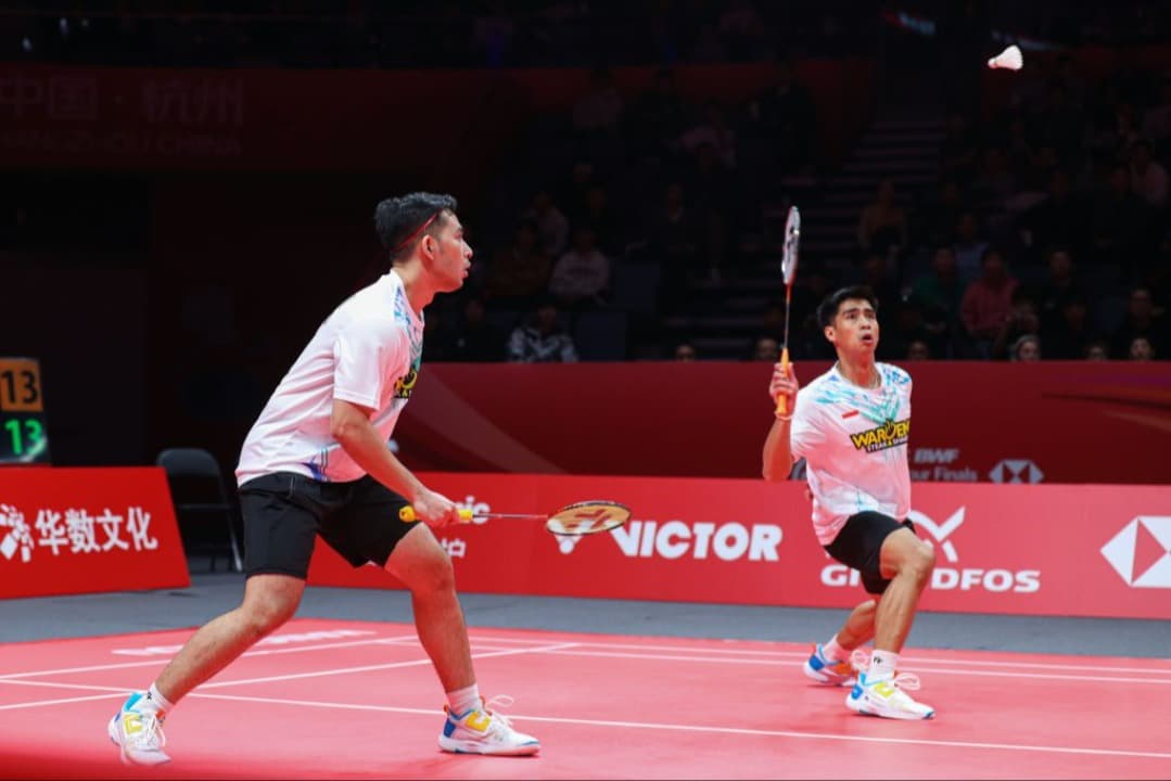 Hasil BWF World Tour Finals 2024: Sabar/Reza Tumbangkan Ganda Putra China