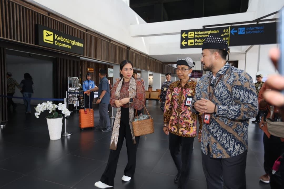 Kesiapan Nataru, Wamenpar Tinjau Kesiapan Bandara Banyuwangi